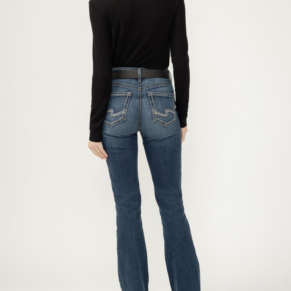 Avery Mid Rise Bootcut Frontier Strong Jeans (No stretch)